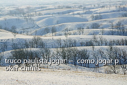 truco paulista jogar - como jogar poker chines