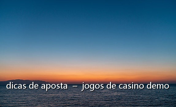 dicas de aposta – jogos de casino demo